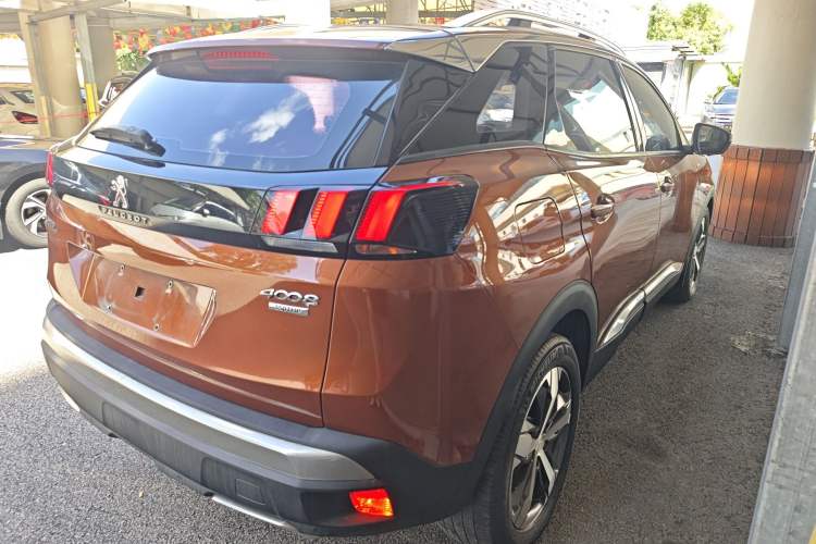 Used Peugeot 4008 2017 350THP Elite Edition Rear Right 45 Deg