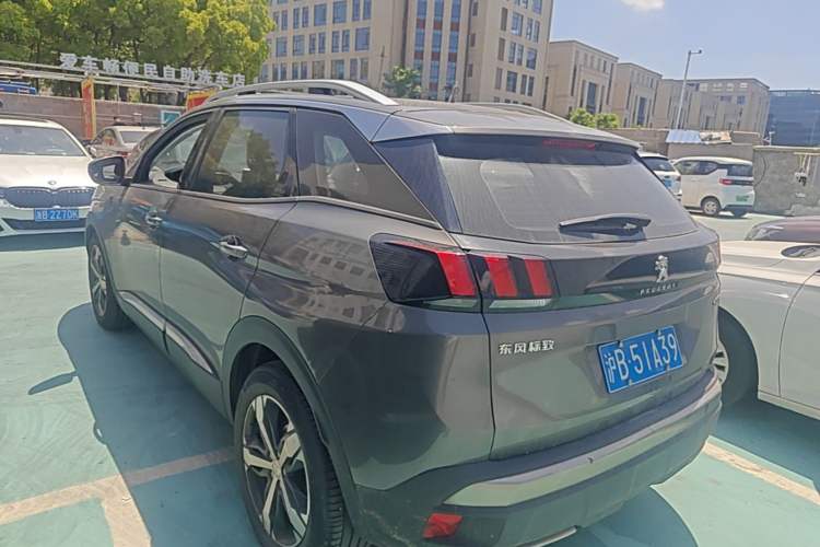 Used Peugeot 4008 2017 350THP Luxury Edition Rear Left 45 Deg