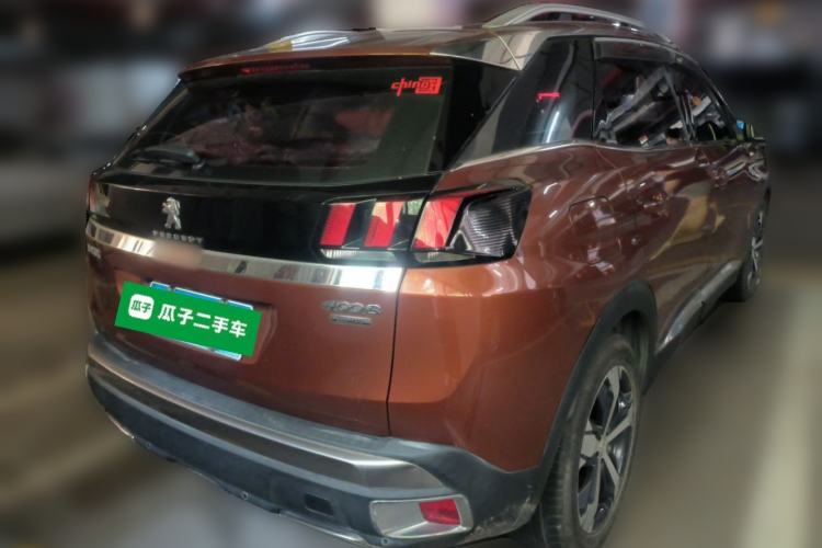 Used Peugeot 4008 2017 350THP Elite Edition Rear Right 45 Deg