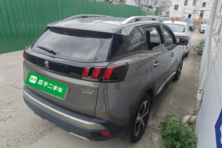 Used Peugeot 4008 2017 350THP Elite Edition Rear Right 45 Deg