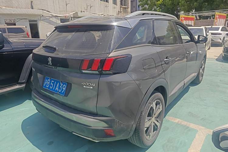 Used Peugeot 4008 2017 350THP Luxury Edition Rear Right 45 Deg