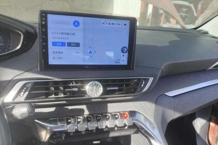 Used Peugeot 4008 2017 350THP Luxury Edition Audio And AC Panel