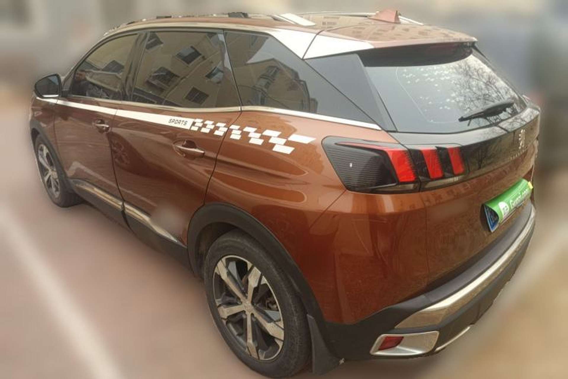 Used Peugeot 4008 2017 350THP Elite Edition Rear Left 45 Deg