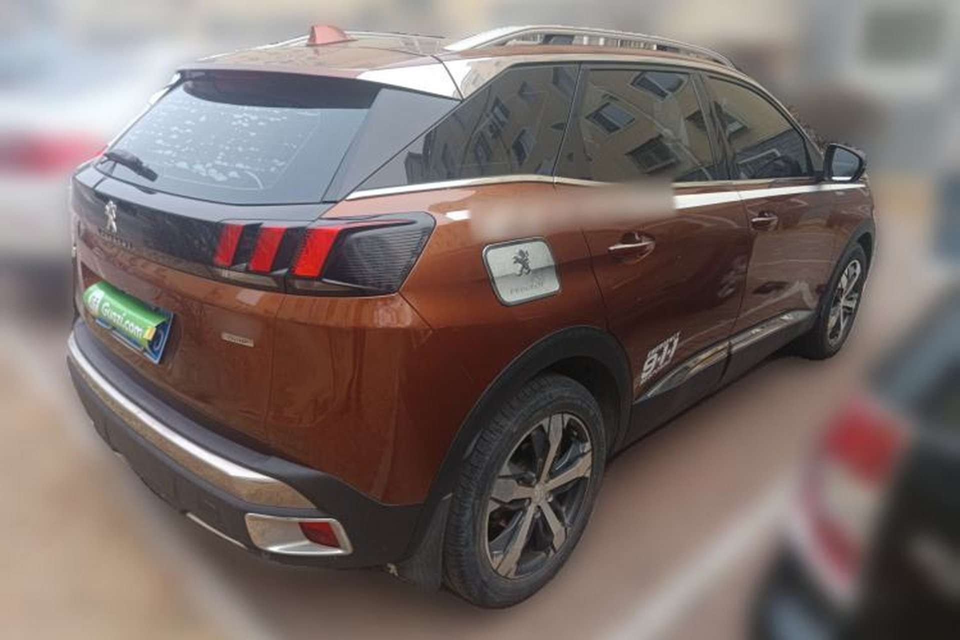 Used Peugeot 4008 2017 350THP Elite Edition Rear Right 45 Deg