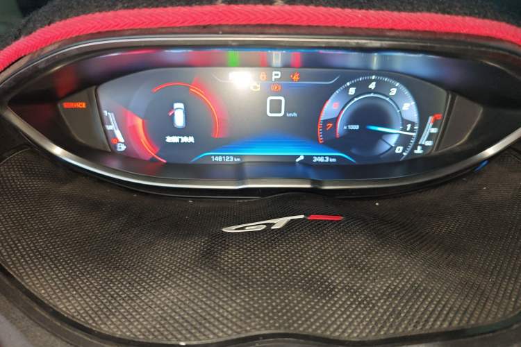 Used Peugeot 4008 2017 350THP Elite Edition Odometer Close Up