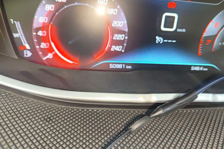Used Peugeot 4008 2017 350THP Elite Edition Odometer Close Up