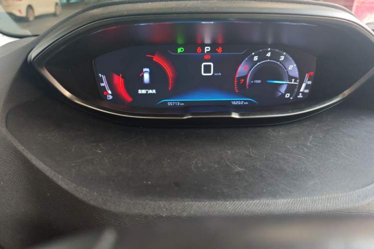Used Peugeot 4008 2017 350THP Elite Edition Odometer Close Up
