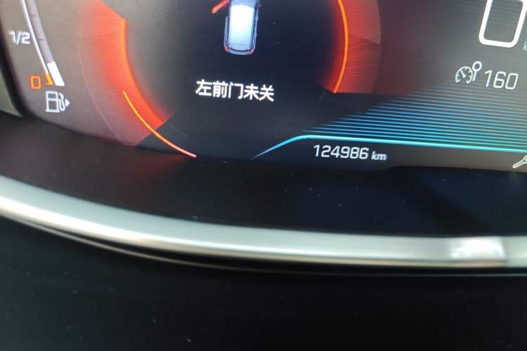 Used Peugeot 4008 2017 350THP Elite Edition Odometer Close Up