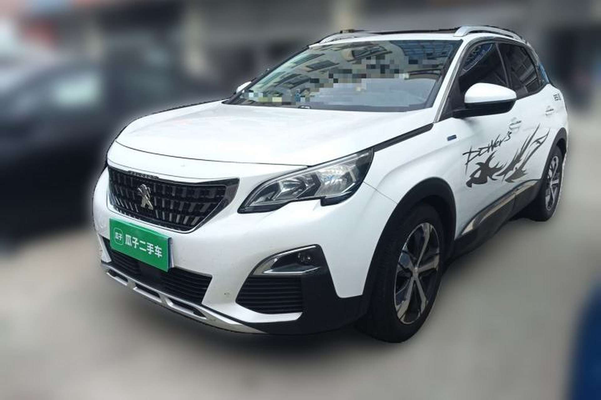 Used Peugeot 4008 2017 350THP Elite Edition Front Left 45 Deg