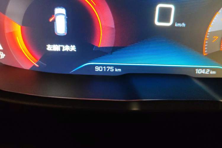 Used Peugeot 4008 2017 350THP Elite Edition Odometer Close Up