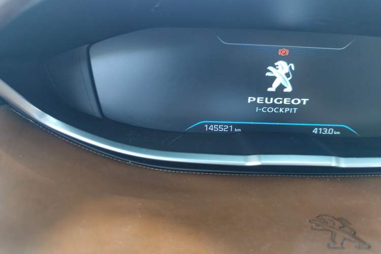 Used Peugeot 4008 2017 350THP Elite Edition Odometer Close Up