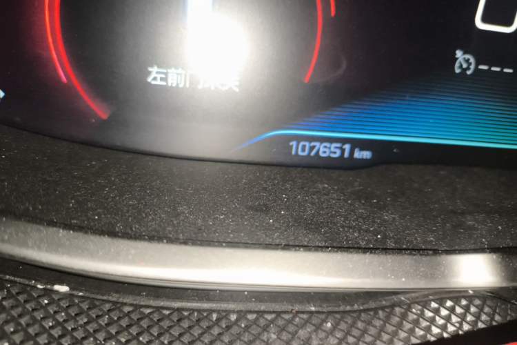 Used Peugeot 4008 2017 350THP Elite Edition Odometer Close Up