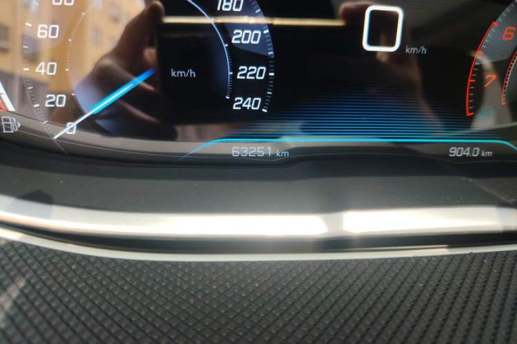Used Peugeot 4008 2017 350THP Elite Edition Odometer Close Up