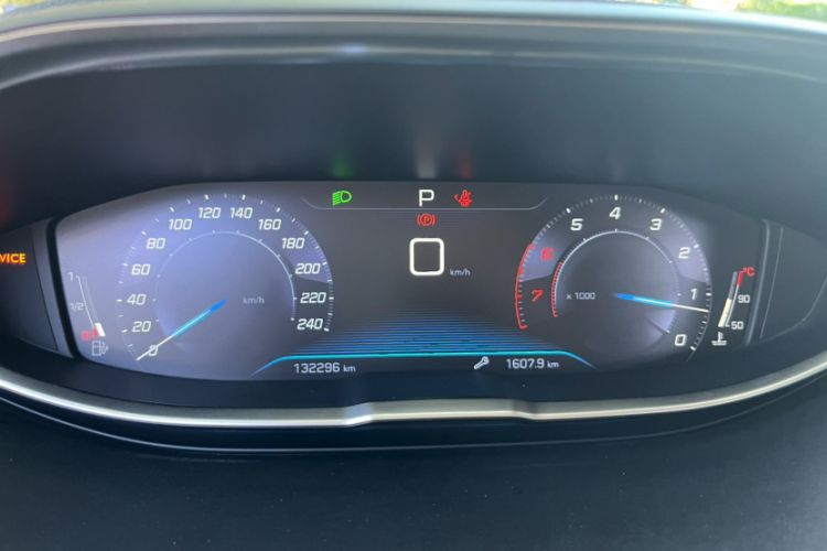 Used Peugeot 4008 2017 350THP Elite Edition Odometer Close Up