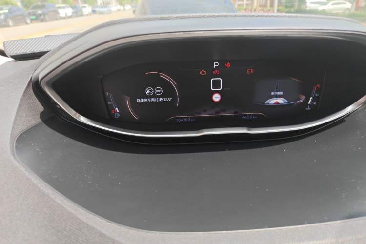 Used Peugeot 4008 2017 350THP Elite Edition Odometer Close Up