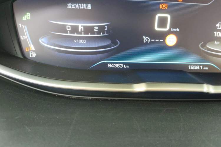 Used Peugeot 4008 2017 350THP Luxury Edition Odometer Close Up