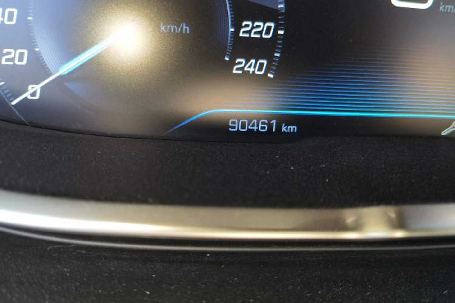 Used Peugeot 4008 2017 350THP Elite Edition Odometer Close Up