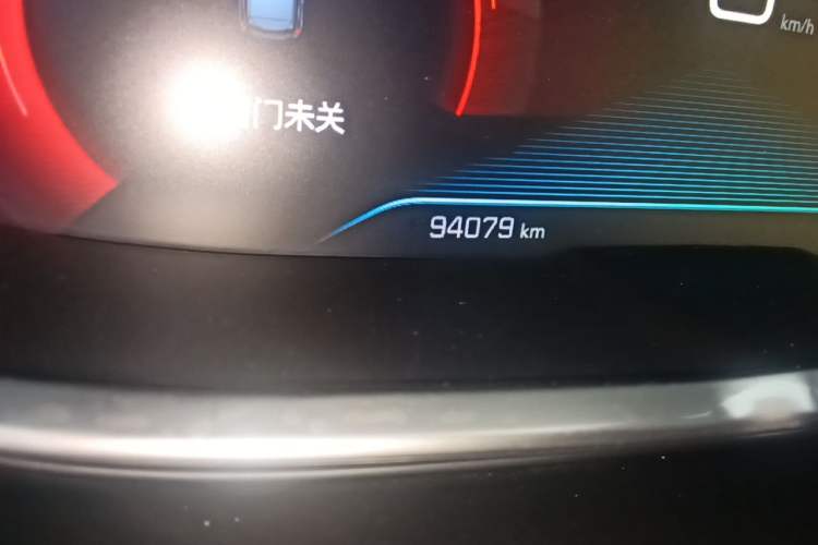 Used Peugeot 4008 2017 350THP Luxury Edition Odometer Close Up