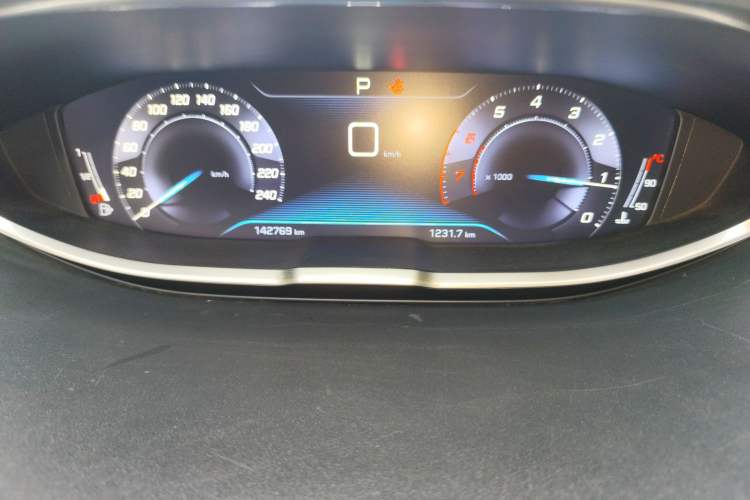 Used Peugeot 4008 2017 350THP Elite Edition Odometer Close Up