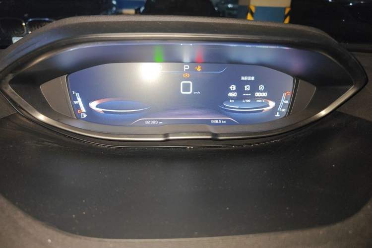 Used Peugeot 4008 2017 350THP Elite Edition Odometer Close Up