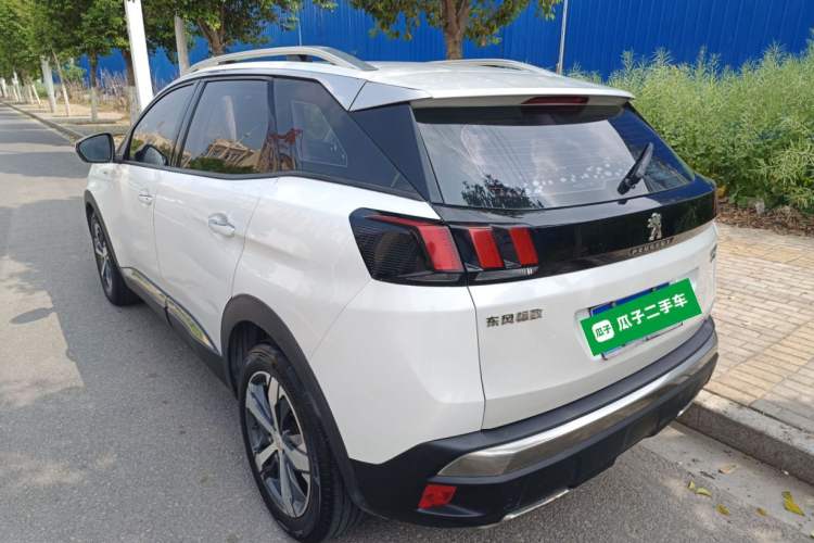 Used Peugeot 4008 2017 350THP Elite Edition Rear Left 45 Deg