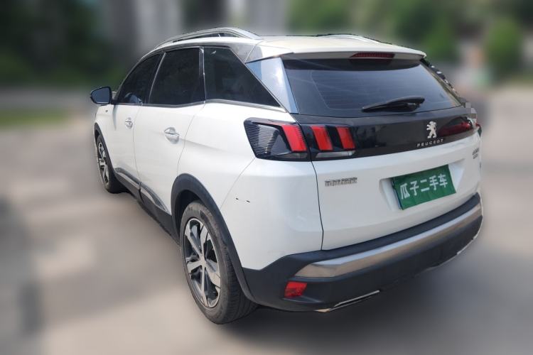 Used Peugeot 4008 2017 350THP Elite Edition Rear Left 45 Deg