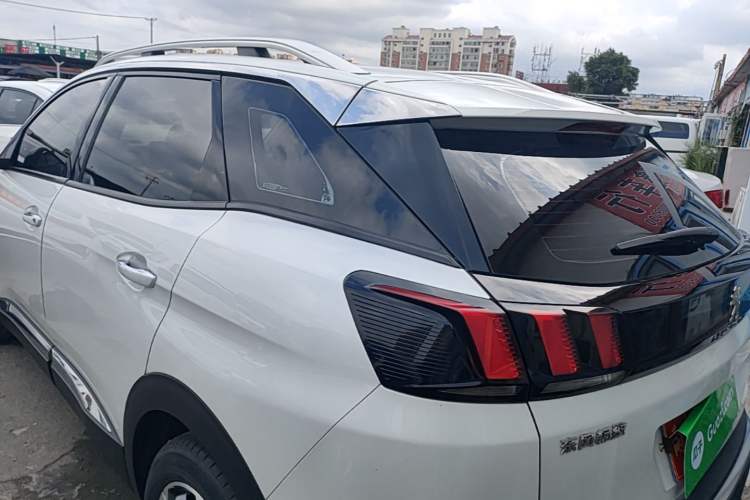 Used Peugeot 4008 2017 350THP Elite Edition Rear Left 45 Deg