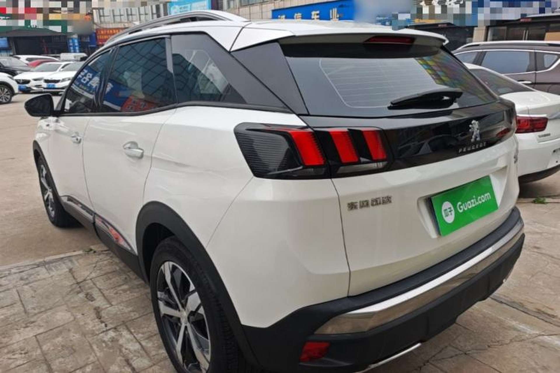 Used Peugeot 4008 2017 350THP Elite Edition Rear Left 45 Deg