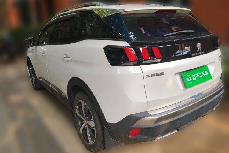 Used Peugeot 4008 2017 350THP Elite Edition Rear Left 45 Deg