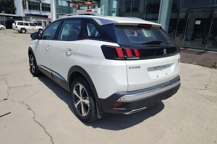 Used Peugeot 4008 2017 350THP Elite Edition Rear Left 45 Deg