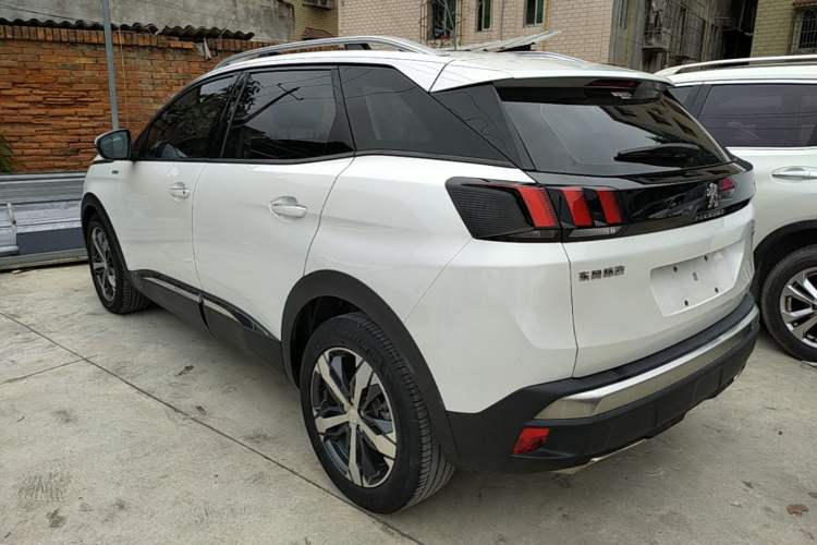 Used Peugeot 4008 2017 350THP Elite Edition Rear Left 45 Deg