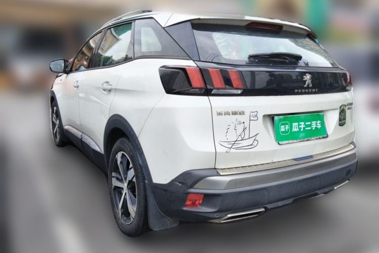 Used Peugeot 4008 2017 350THP Elite Edition Rear Left 45 Deg