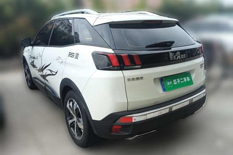 Used Peugeot 4008 2017 350THP Elite Edition Rear Left 45 Deg