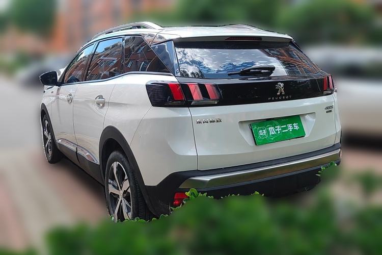 Used Peugeot 4008 2017 350THP Elite Edition Rear Left 45 Deg