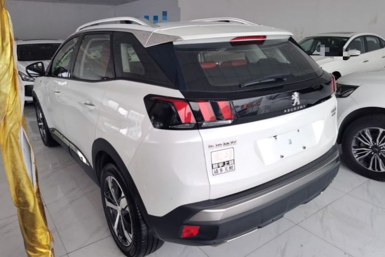 Used Peugeot 4008 2017 350THP Elite Edition Rear Left 45 Deg
