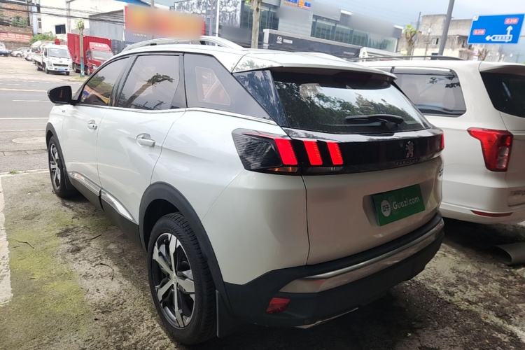 Used Peugeot 4008 2017 350THP Elite Edition Rear Left 45 Deg