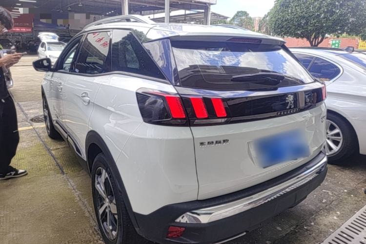 Used Peugeot 4008 2017 350THP Elite Edition Rear Left 45 Deg