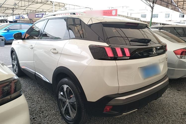 Used Peugeot 4008 2017 380THP Elite Edition Rear Left 45 Deg