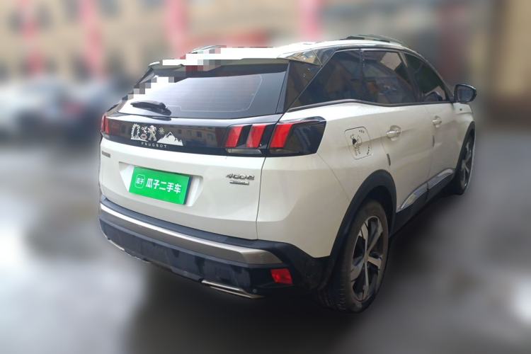 Used Peugeot 4008 2017 350THP Elite Edition Rear Right 45 Deg