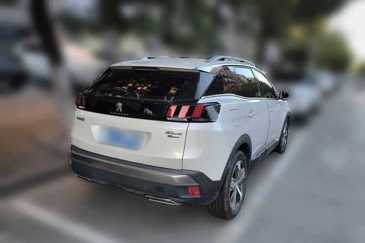 Used Peugeot 4008 2017 350THP Elite Edition Rear Right 45 Deg