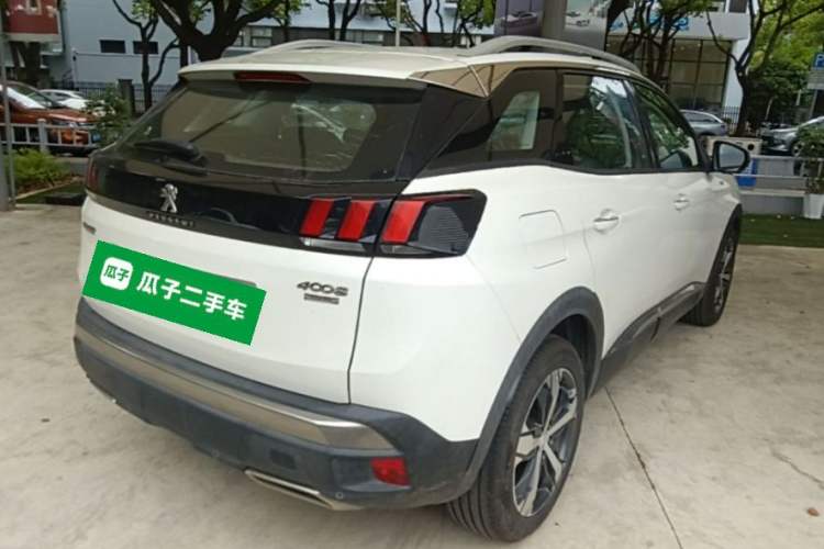 Used Peugeot 4008 2017 350THP Elite Edition Rear Right 45 Deg
