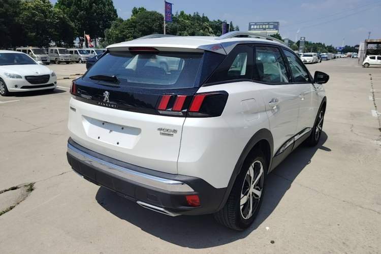 Used Peugeot 4008 2017 350THP Elite Edition Rear Right 45 Deg