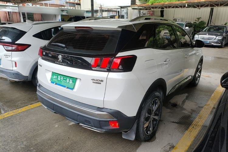 Used Peugeot 4008 2017 350THP Elite Edition Rear Right 45 Deg