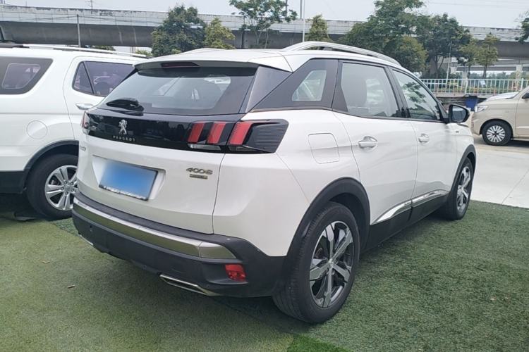 Used Peugeot 4008 2017 350THP Elite Edition Rear Right 45 Deg