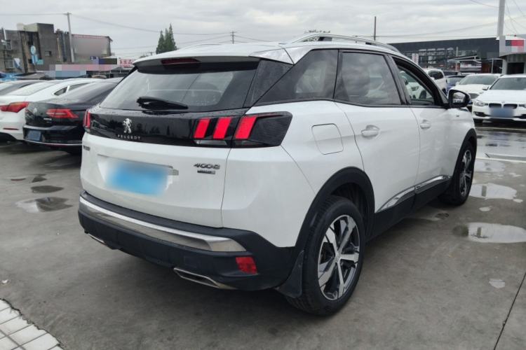 Used Peugeot 4008 2017 350THP Elite Edition Rear Right 45 Deg