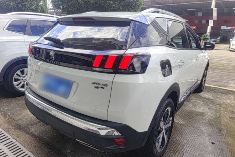 Used Peugeot 4008 2017 350THP Elite Edition Rear Right 45 Deg