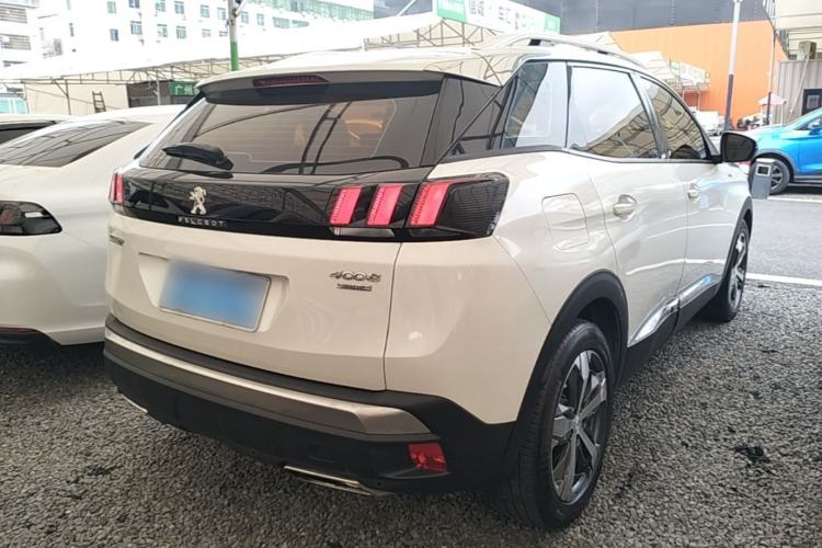 Used Peugeot 4008 2017 380THP Elite Edition Rear Right 45 Deg