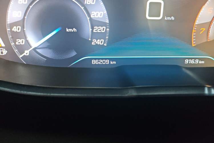 Used Peugeot 4008 2017 350THP Elite Edition Odometer Close Up