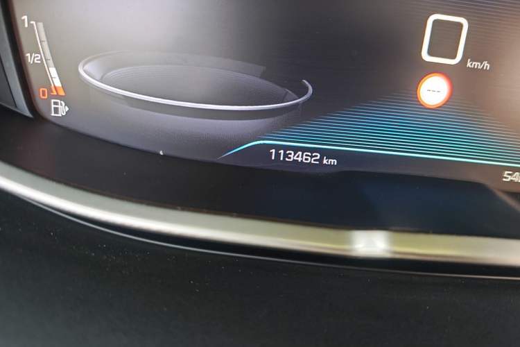 Used Peugeot 4008 2017 350THP Luxury Edition Odometer Close Up