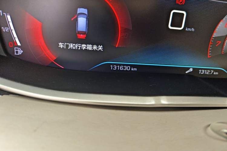 Used Peugeot 4008 2017 350THP Elite Edition Odometer Close Up
